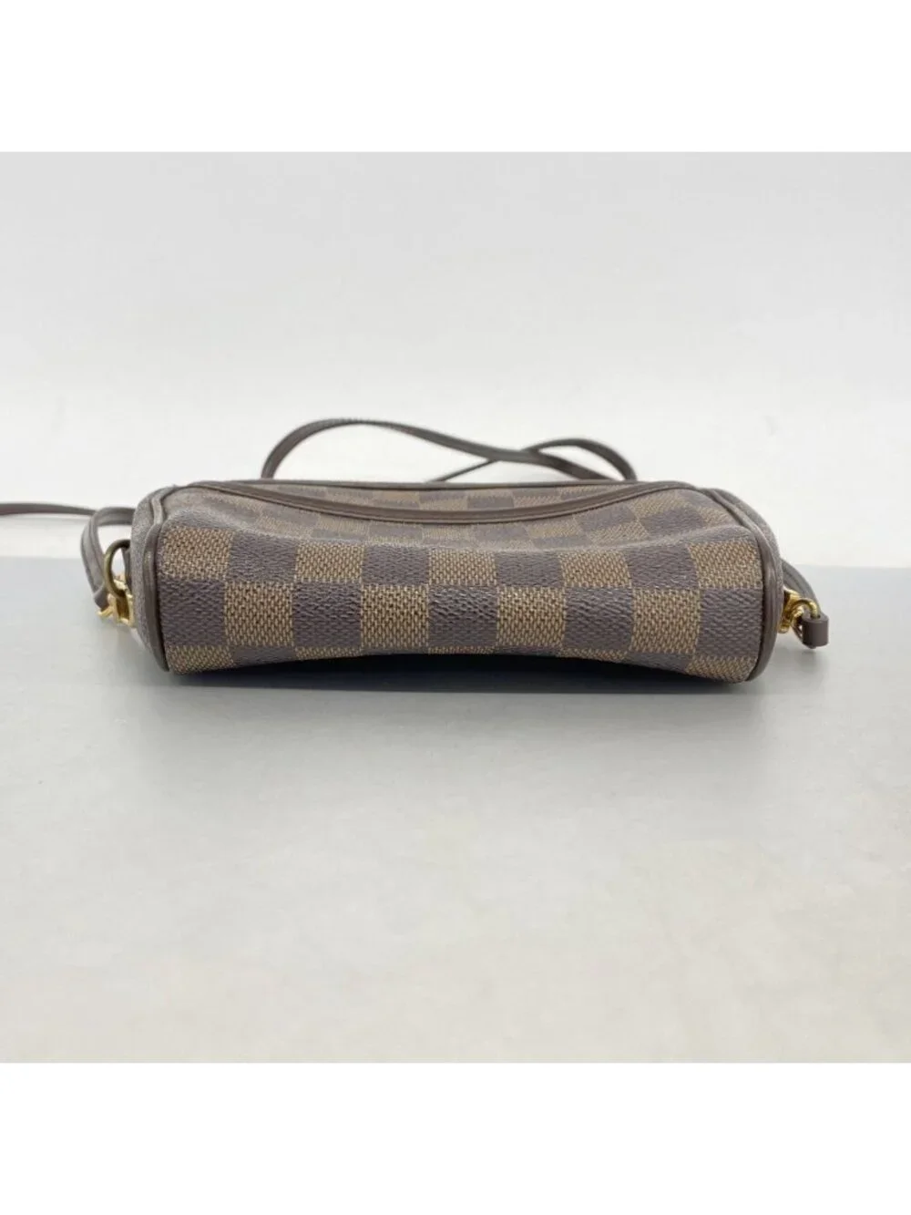 Louis Vuitton Shoulder Bag Damier Pochette Ipanema Ebene - Picture 3 of 10